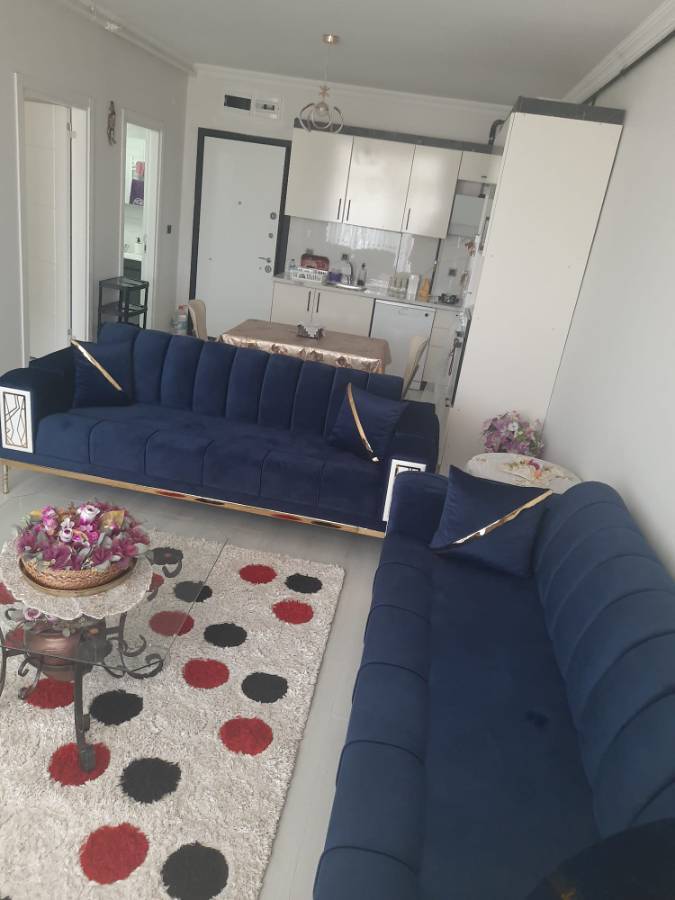 İSMAİL KARADENİZ EMLAKTAN  HAVALİMANI YOLUNDA VALS KULE DE EŞYALI KİRALIK 1+1 L&Uuml;KS REZİDANS